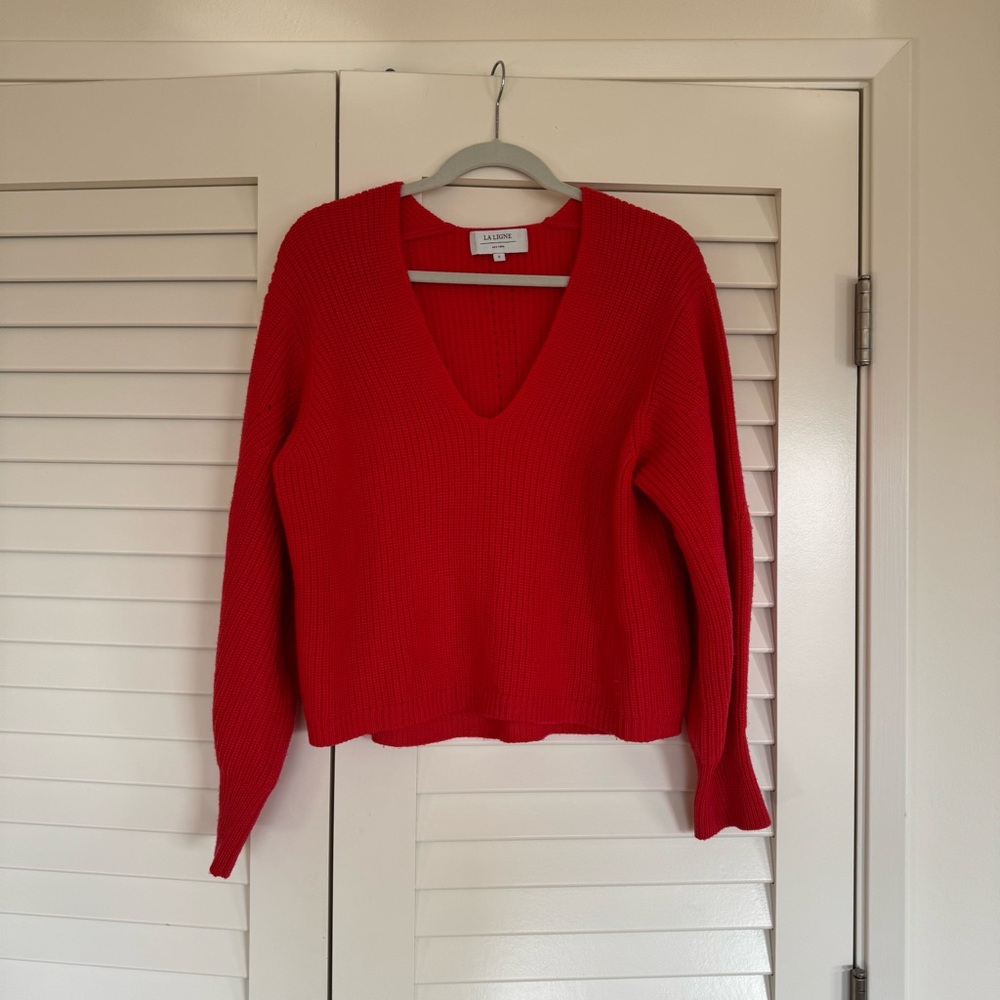 Red La Ligne sweater